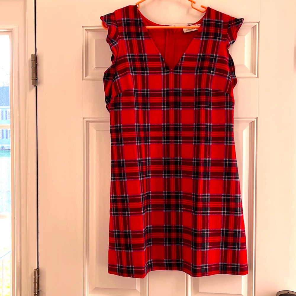 Vineyard Vines Beautiful Plaid Dress - Never worn! Size 12.